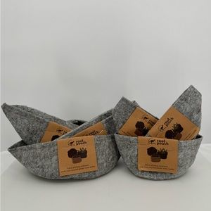 Root Pouches 6 Total 2 sizes fabric made from‎ 100% recycled PET bottle